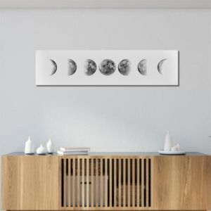 תמונת קנבס של שלבי הירח, לסלון/חדר שינה, לעיצוב וריהוט הבית!